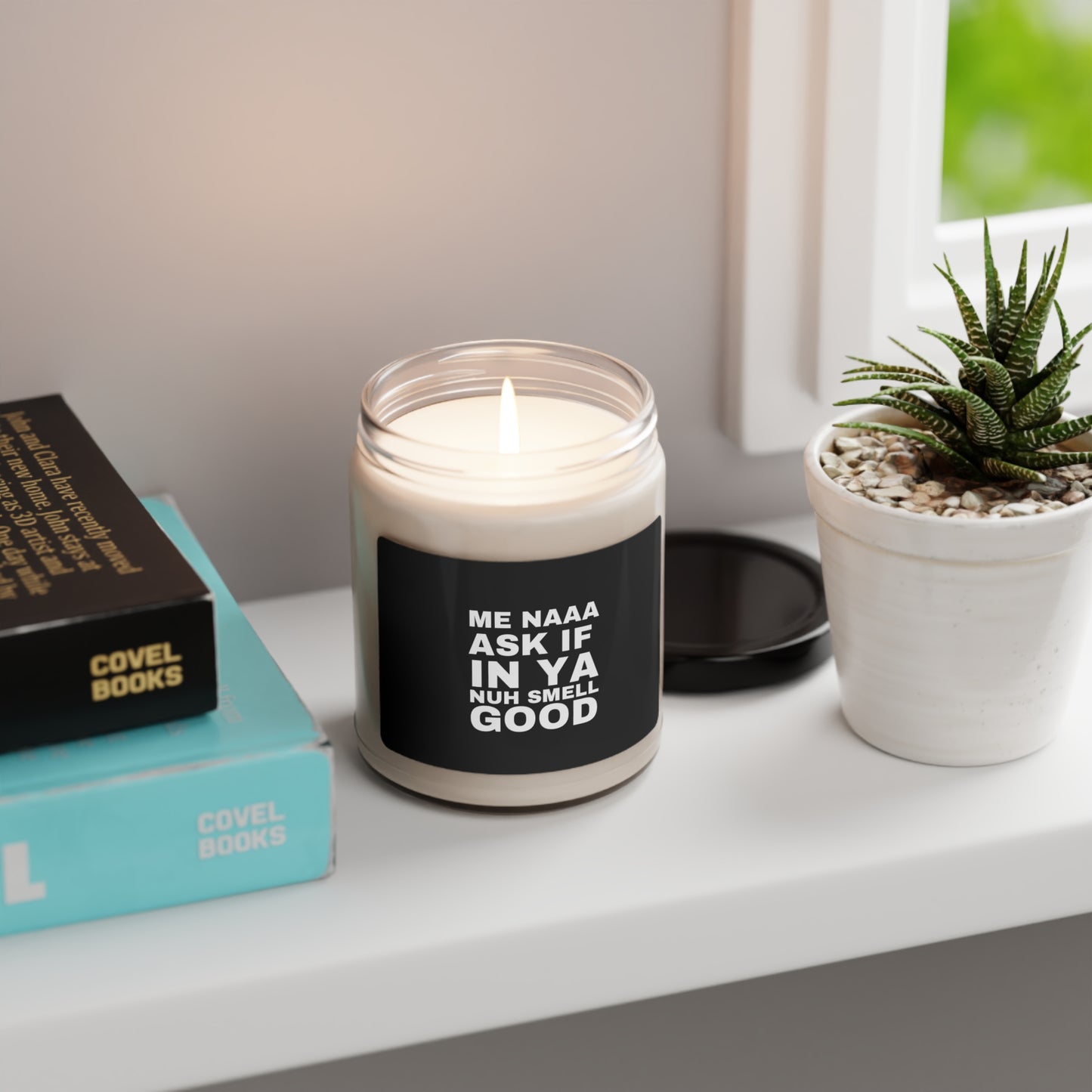 Me Naa Ask Scented Soy Candle, 9oz